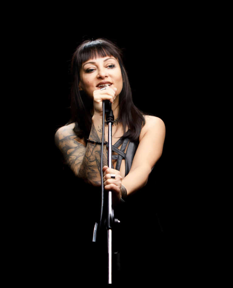 Stella D'Angelo vocalist of Stellar Knights